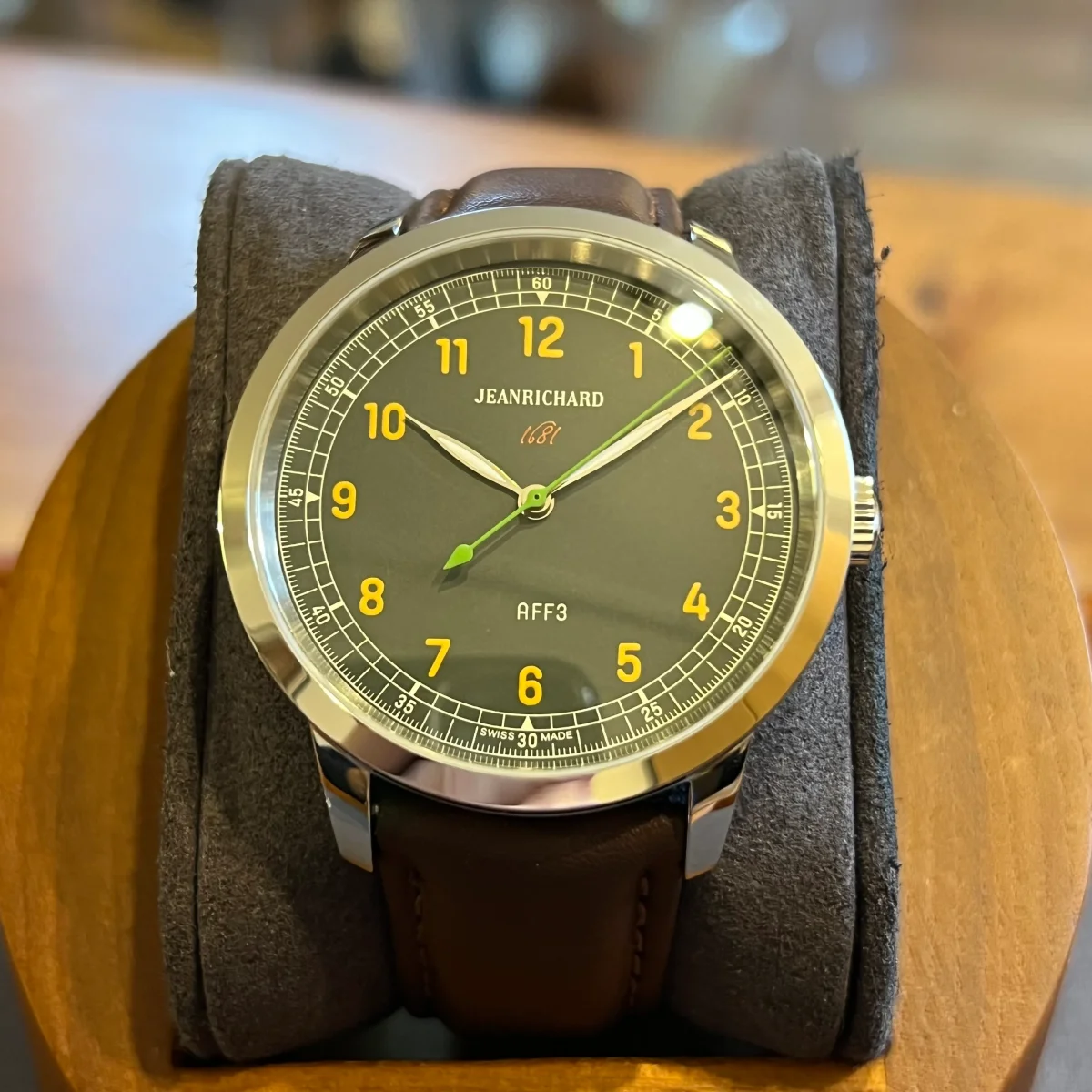 JeanRichard 1681 AFF3 Grön urtavla Automatisk 60300
