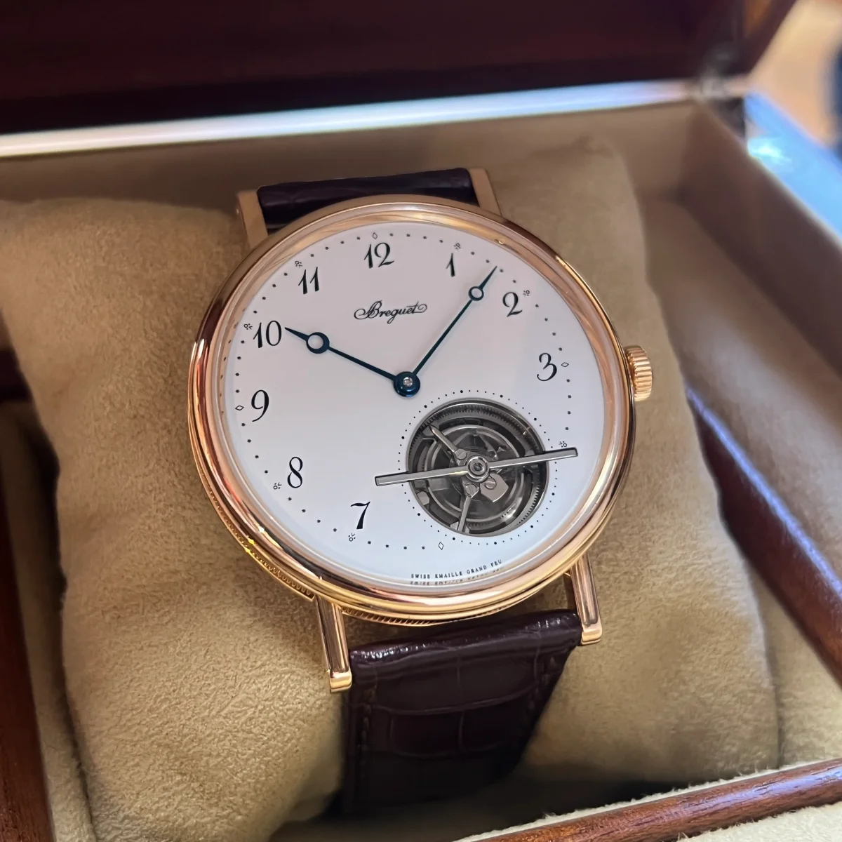 Breguet Classique Tourbillon Extra-Flat Full Set 5367BR/29/9WU - Bild 3