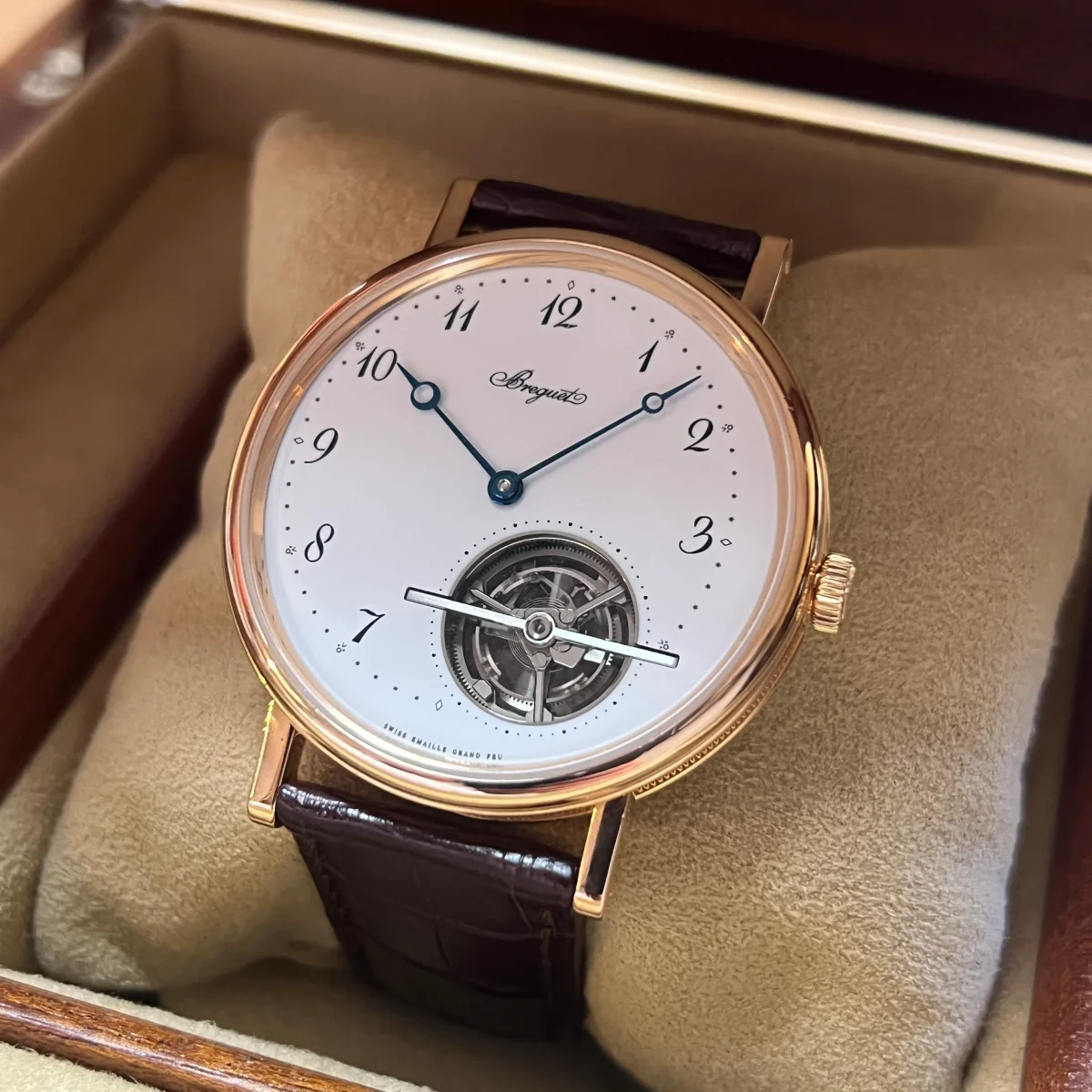 Breguet Classique Tourbillon Extra-Flat Full Set 5367BR/29/9WU - Bild 4