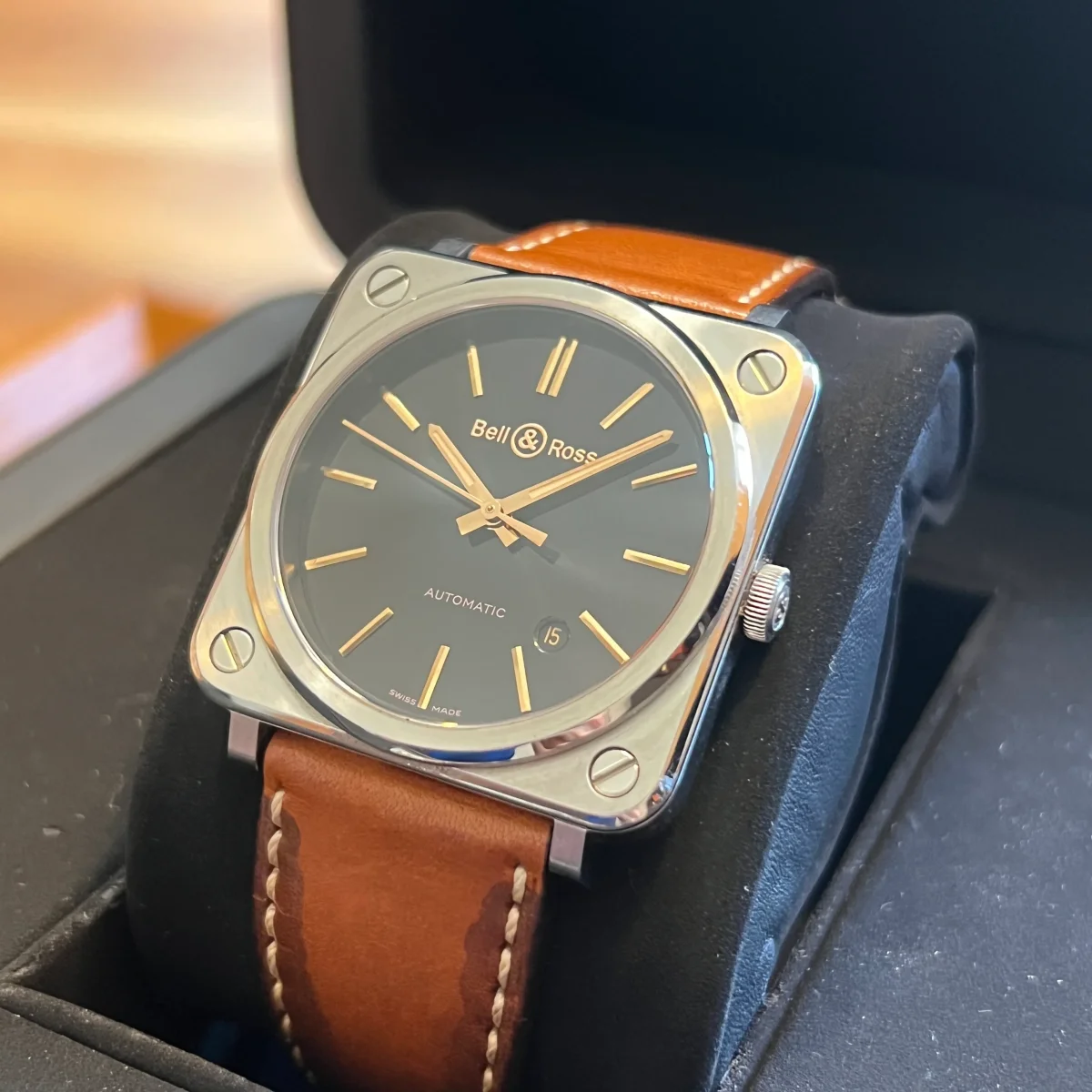 Bell & Ross BRS Bakre ratt Automatisk BRS-92-S - Bild 4