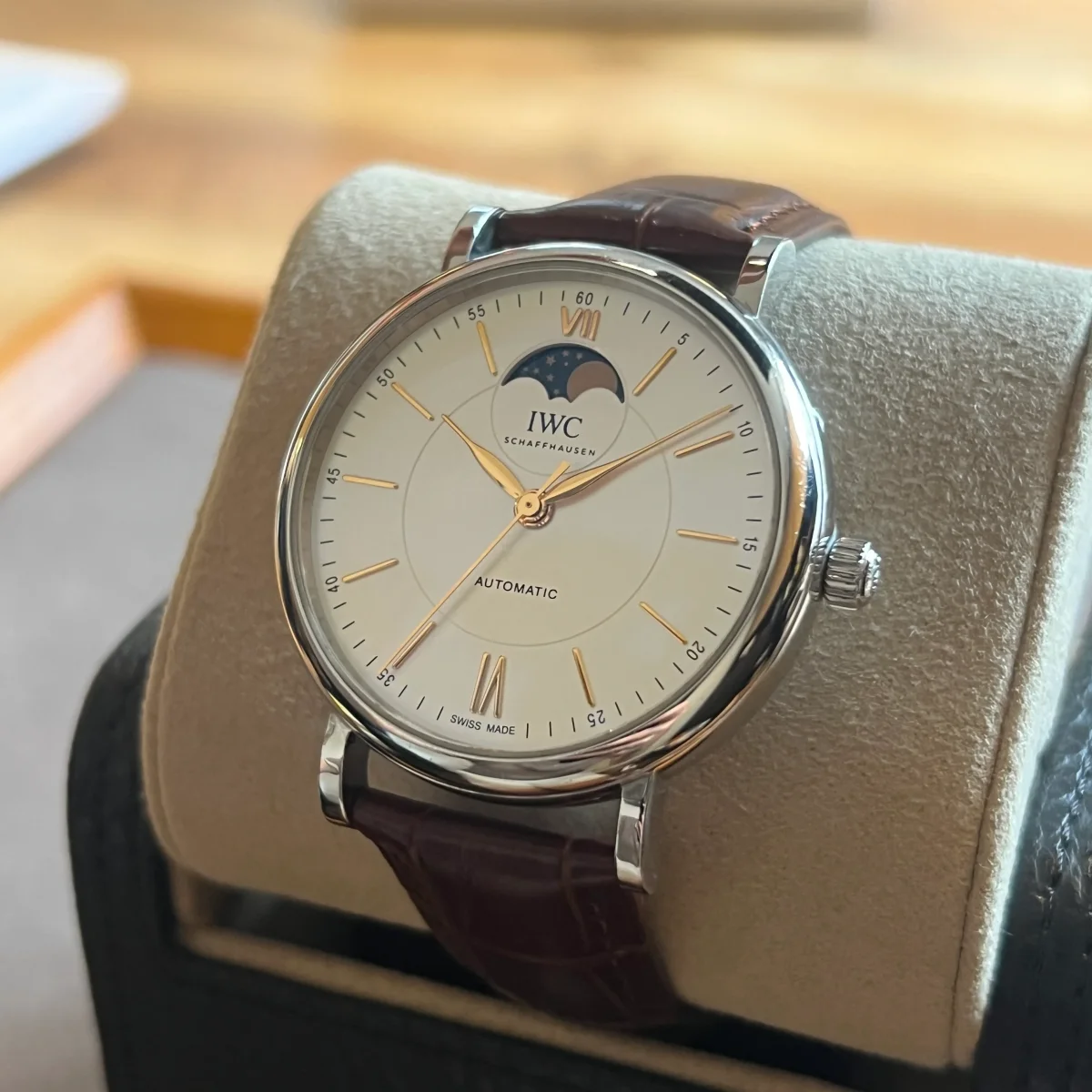 IWC Portofino Automatisk Månfas Fullt Set IW459401 - Bild 4