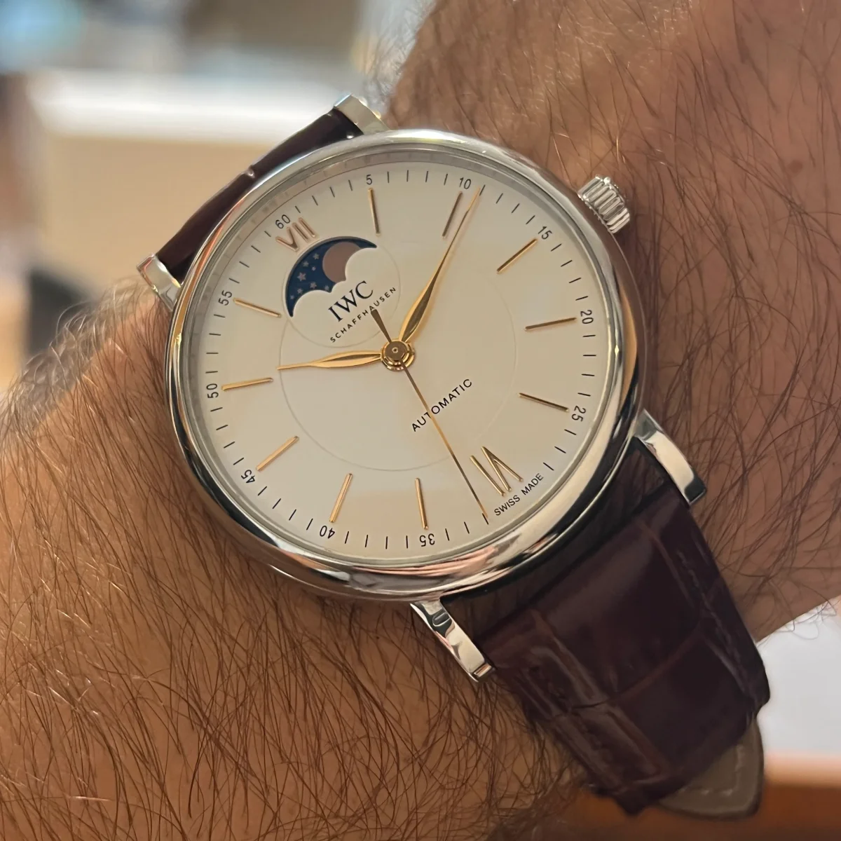 IWC Portofino Automatisk Månfas Fullt Set IW459401 - Bild 5