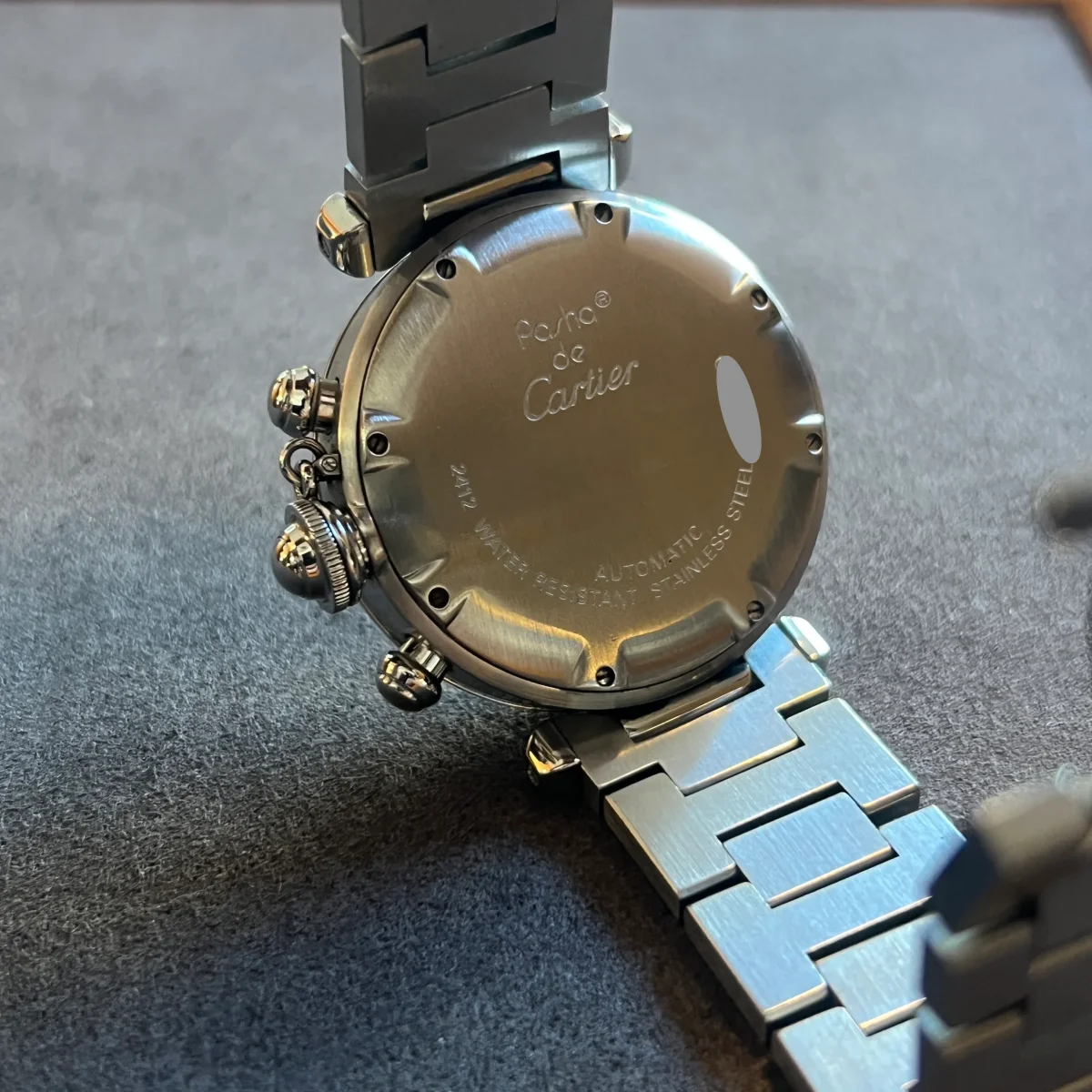 Cartier Pasha C Kronograf Automatisk W31048M7 - Bild 6
