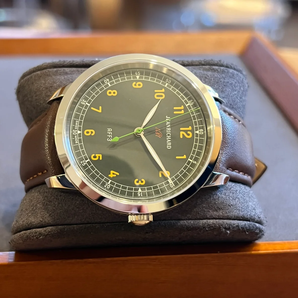 JeanRichard 1681 AFF3 Grön urtavla Automatisk 60300 - Bild 7