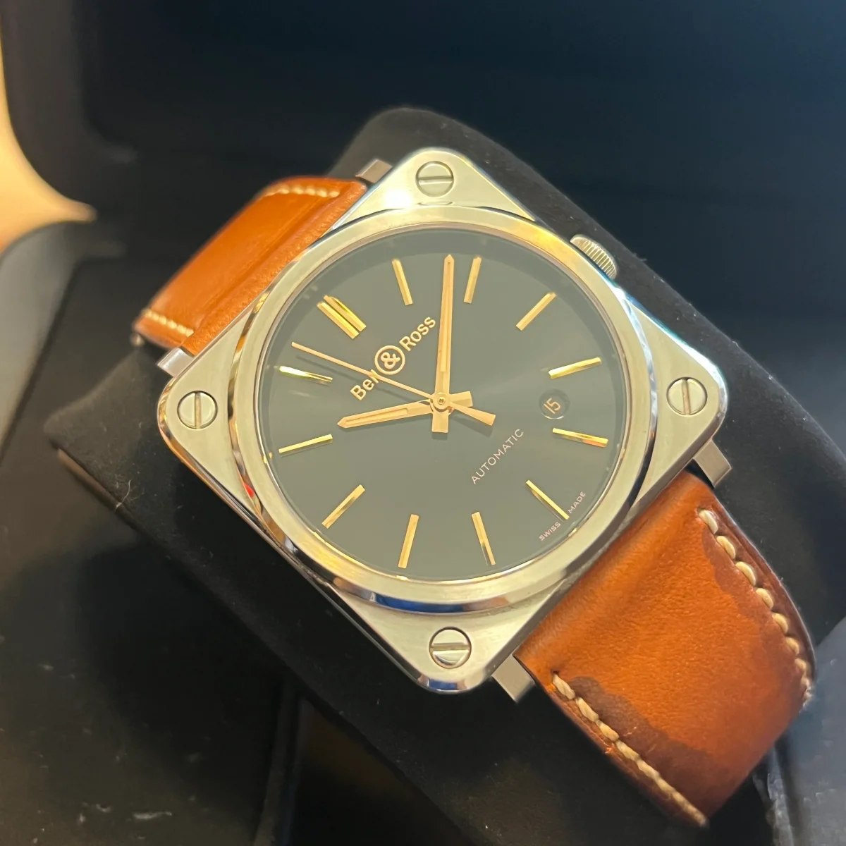 Bell & Ross BRS Bakre ratt Automatisk BRS-92-S - Bild 9