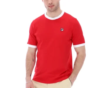 Kinesiskt röd Marconi Essential Ringer T-shirt