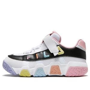 Låga basketskor ”White Multi”