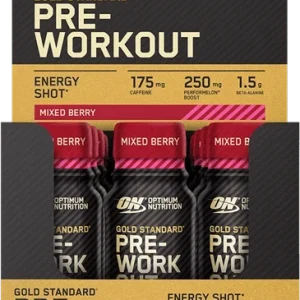 Optimum Nutrition Gold Standard Pre-workout Shot - 12 x 60 ml