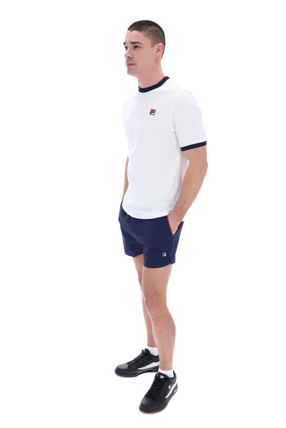 Vit Marconi Essential Ringer T-shirt - Bild 8
